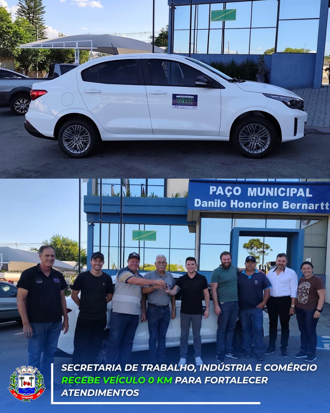 Secretaria de Trabalho, Indústria e Comércio recebe veículo 0 km para fortalecer atendimentos
